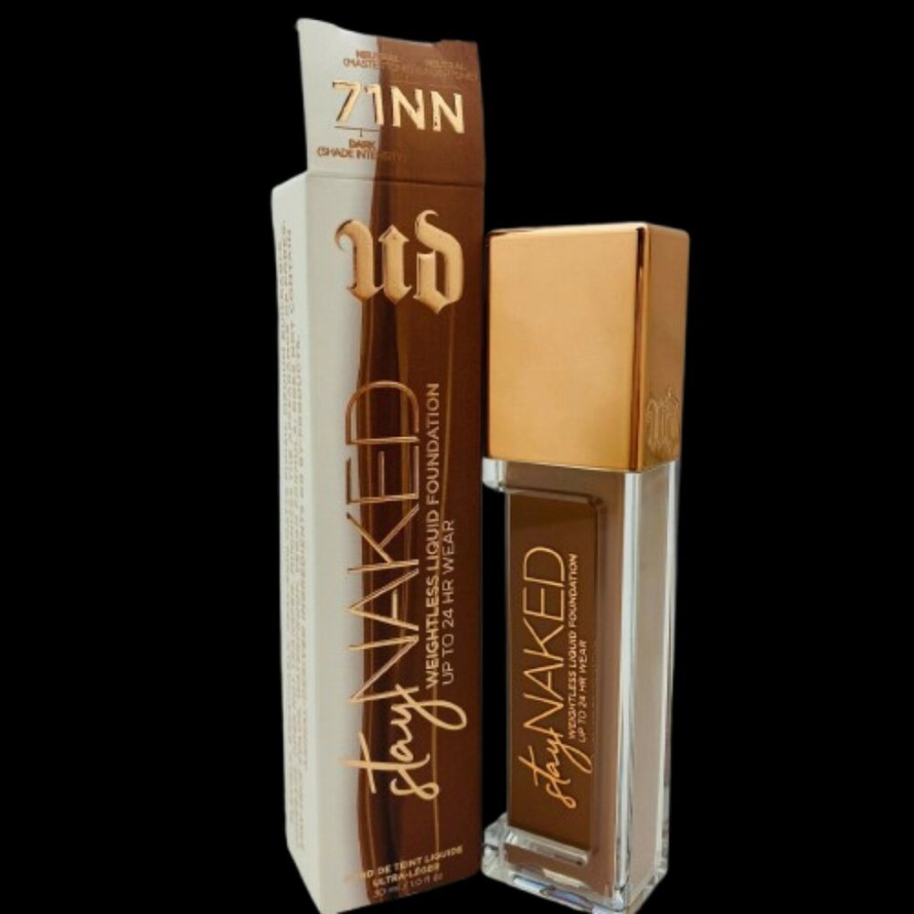 URBAN DECAY Stay Naked Weightless Liquid Foundation  # 71NN  New With Box - Picture 3 of 4